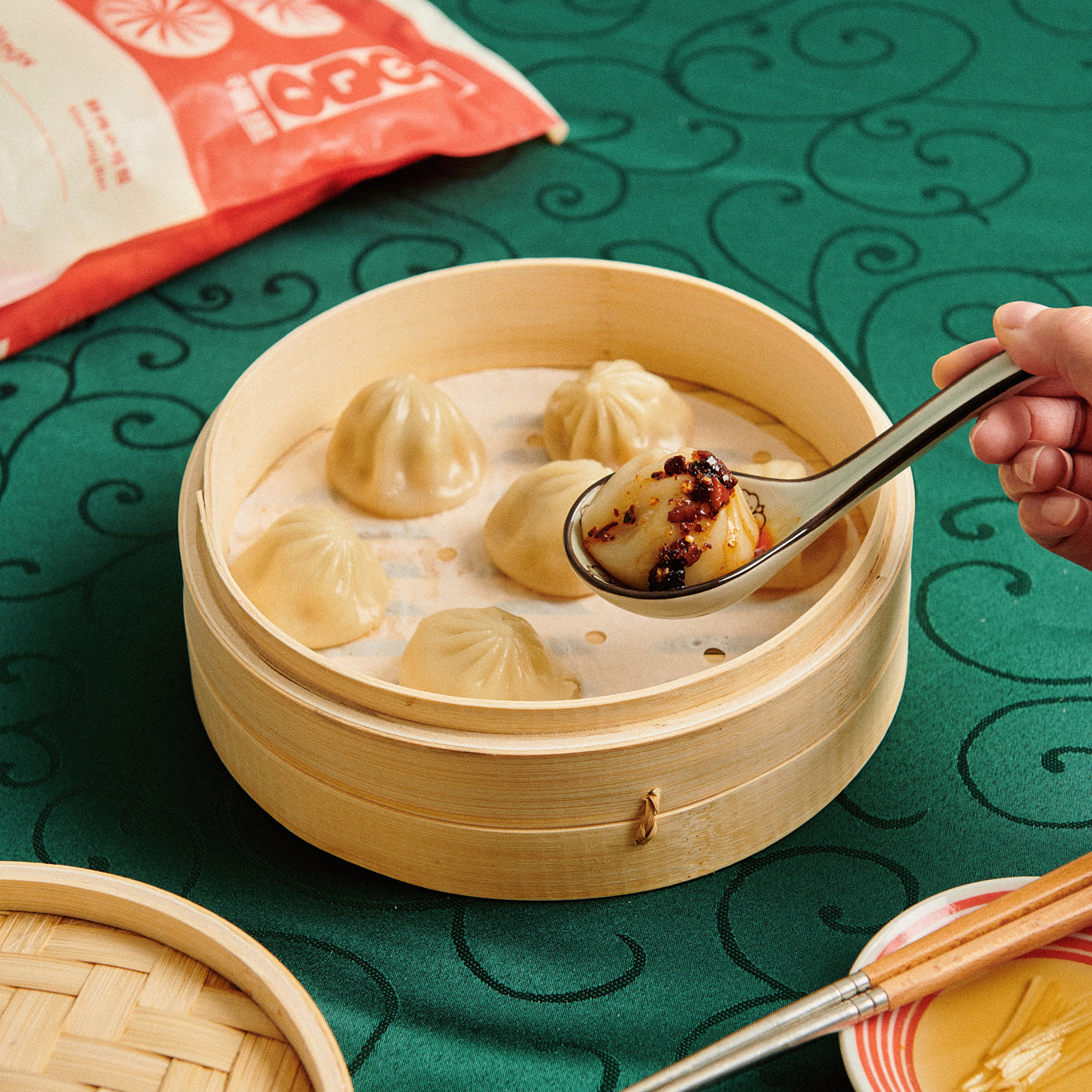 Pork Soup Dumplings (Xiao Long Bao)